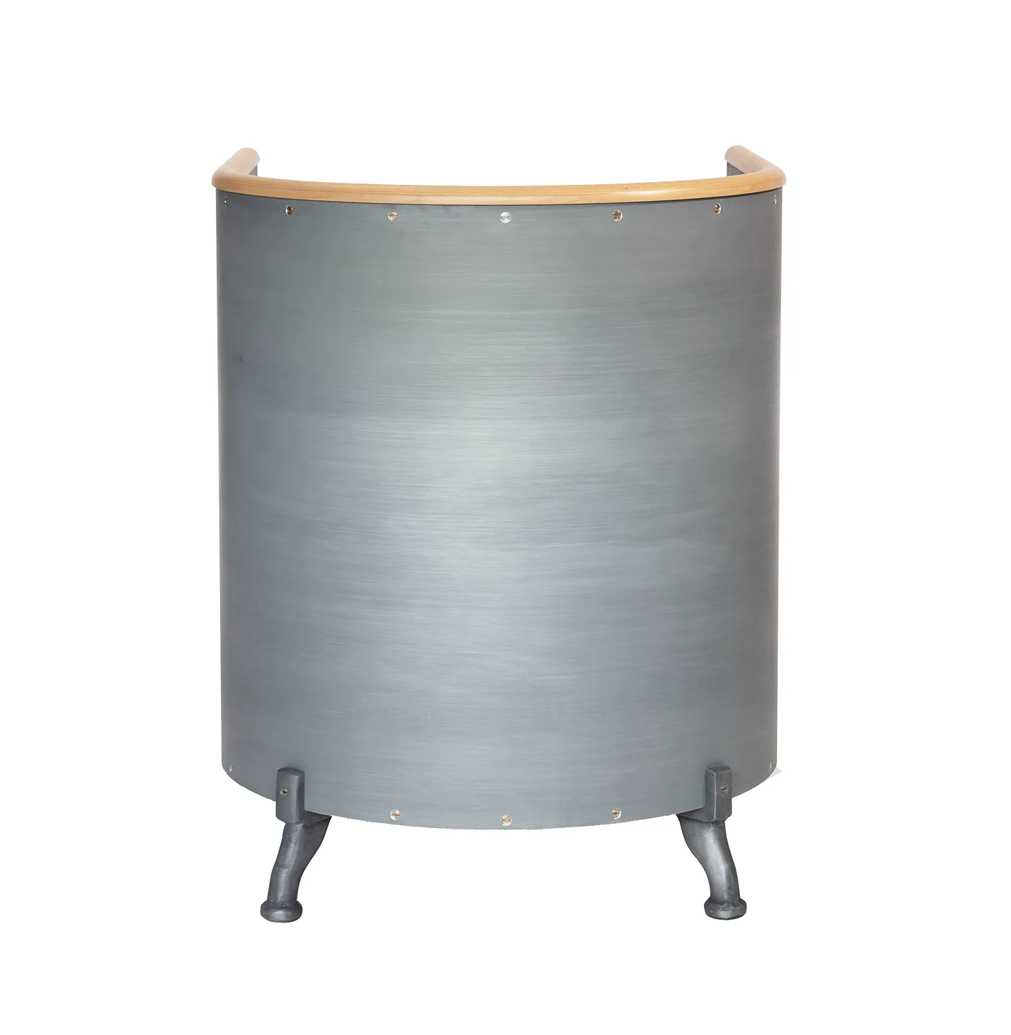 Aluminium Etch poltrona, Tärnsjö natural-etch alumínio-bétula Källemo