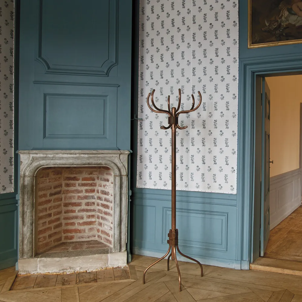 Babe cabide, Cinto de couro branco-preto Källemo