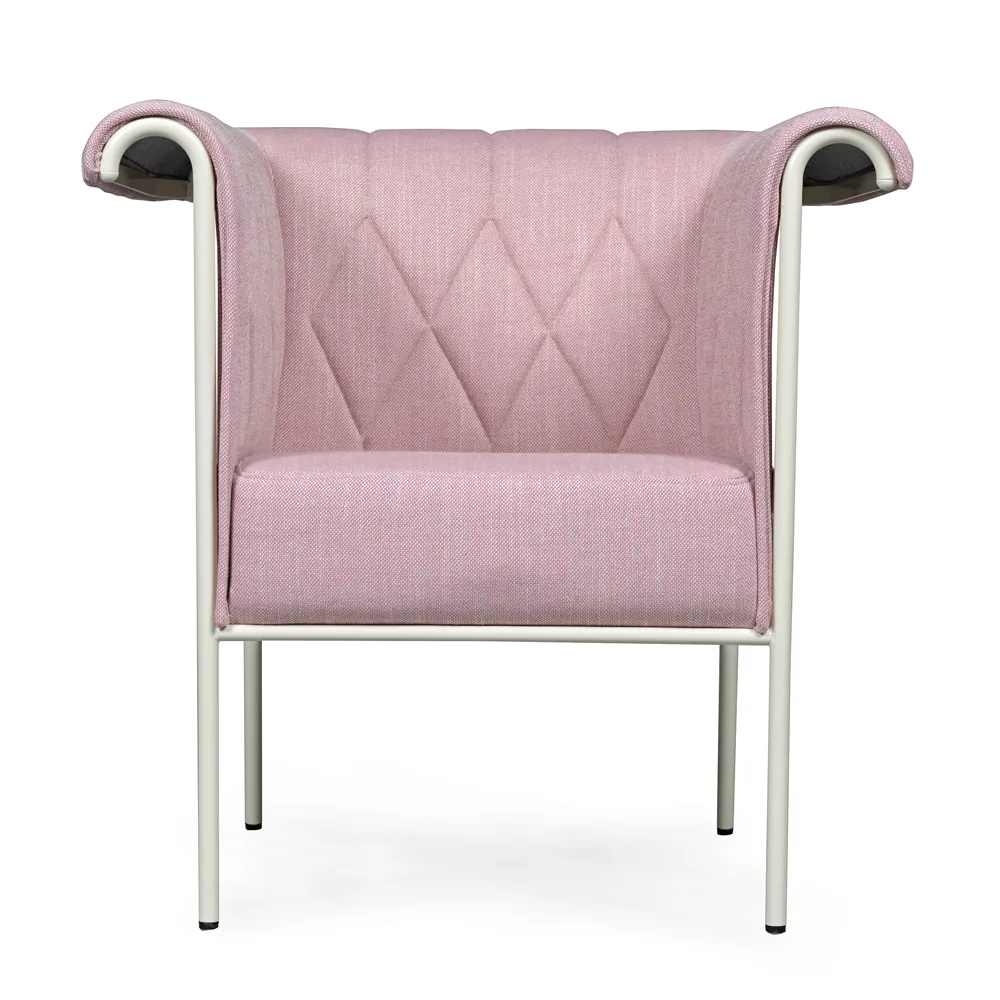 Chester poltrona, Suporte cinza-azulado-couro castanho Källemo