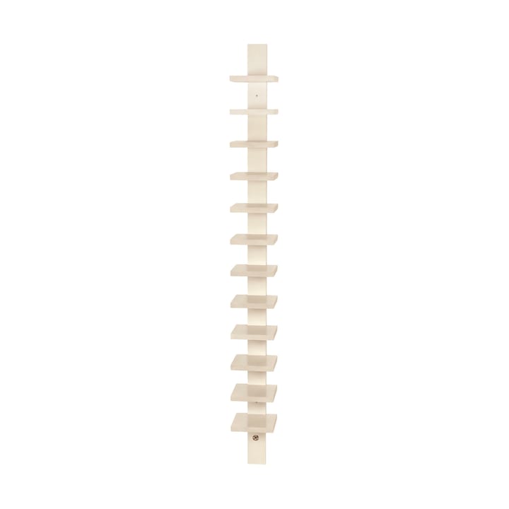 Pilaster prateleira de parede - Branco ovo alto brilho - Källemo