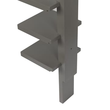 Pilaster prateleira de parede - Cinza envernizado - Källemo