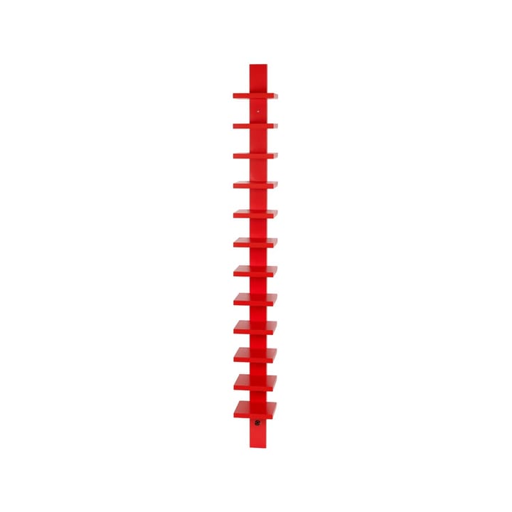 Pilaster prateleira de parede - Vermelho envernizado - Källemo