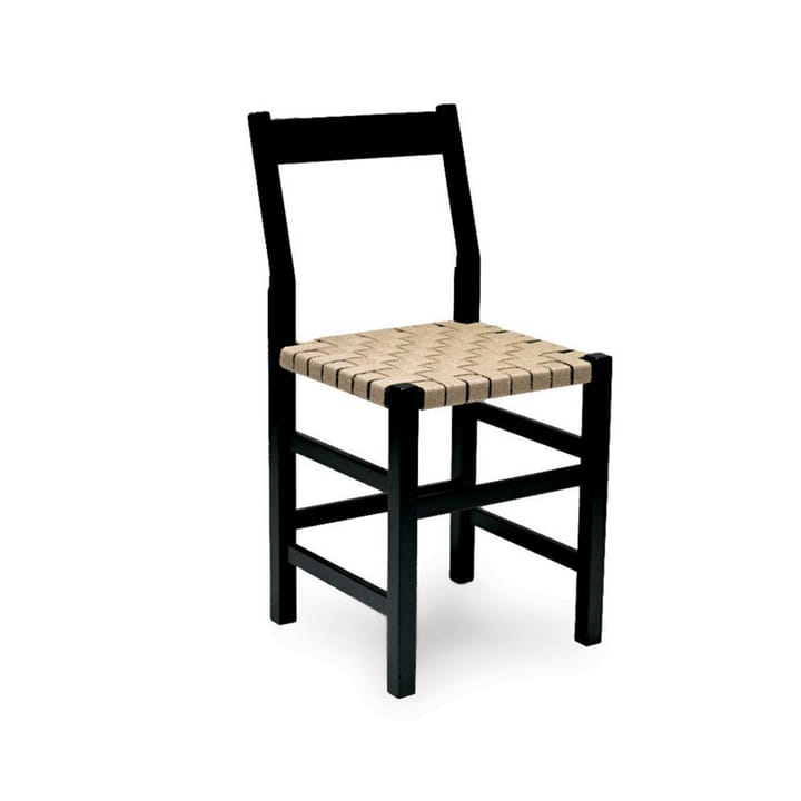 Schablon cadeira - Selaço natural-preto com suporte - Källemo