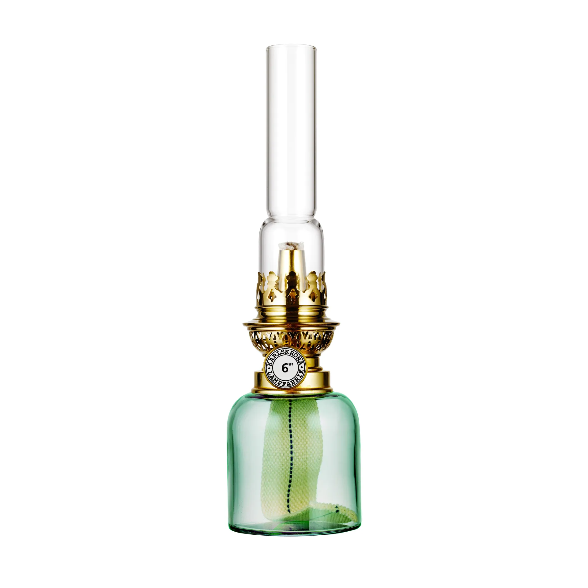 Candeeiro de parafina Koholmen , jade green
 Karlskrona Lampfabrik