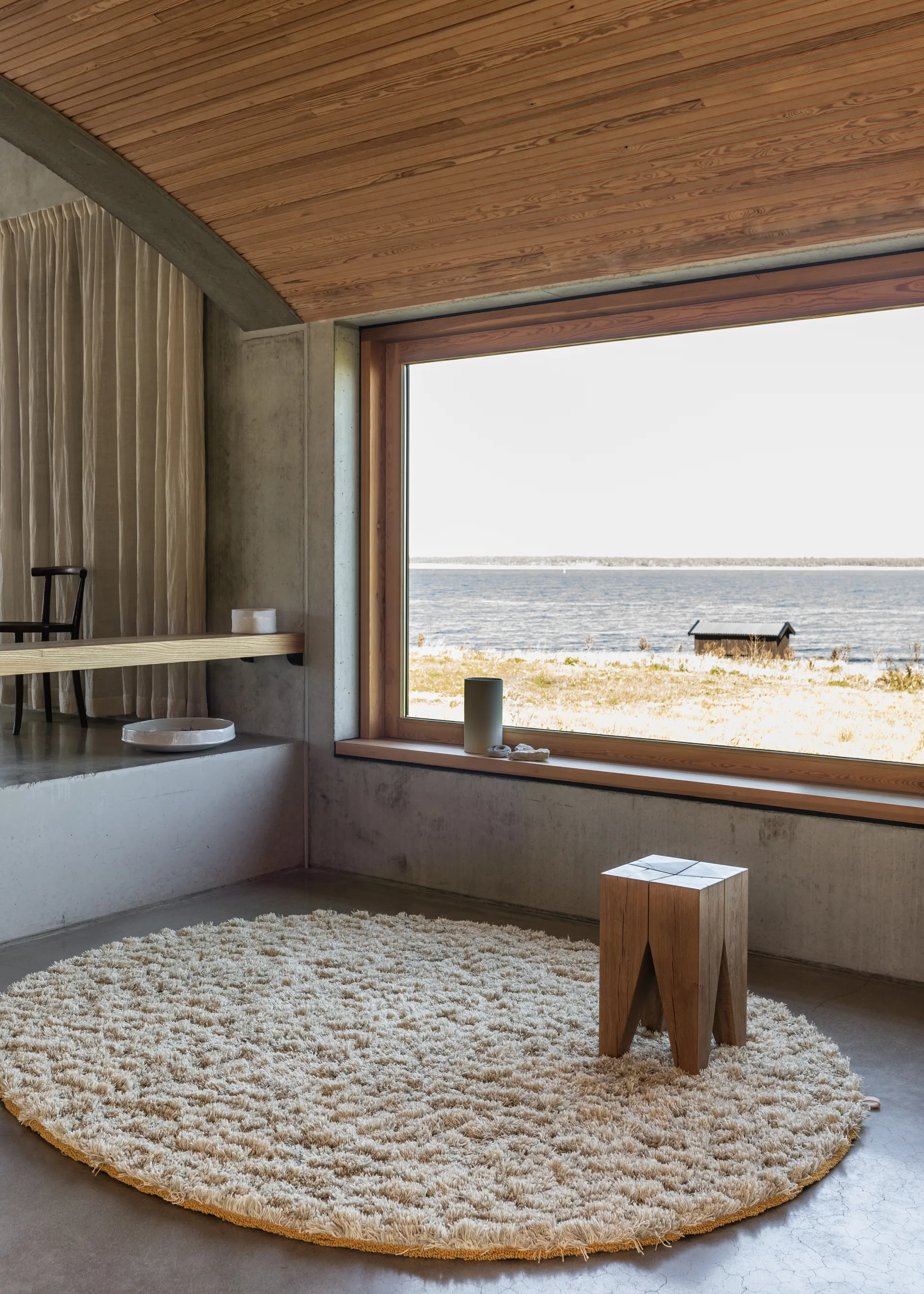 Ålegraes tapete, 240x300 cm, Kalk 881 Kasthall