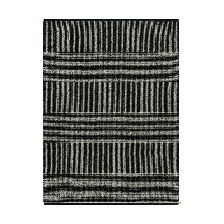 Fasad Duo tapete - Preto escuro-cinzento claro 501, 170x240 cm - Kasthall