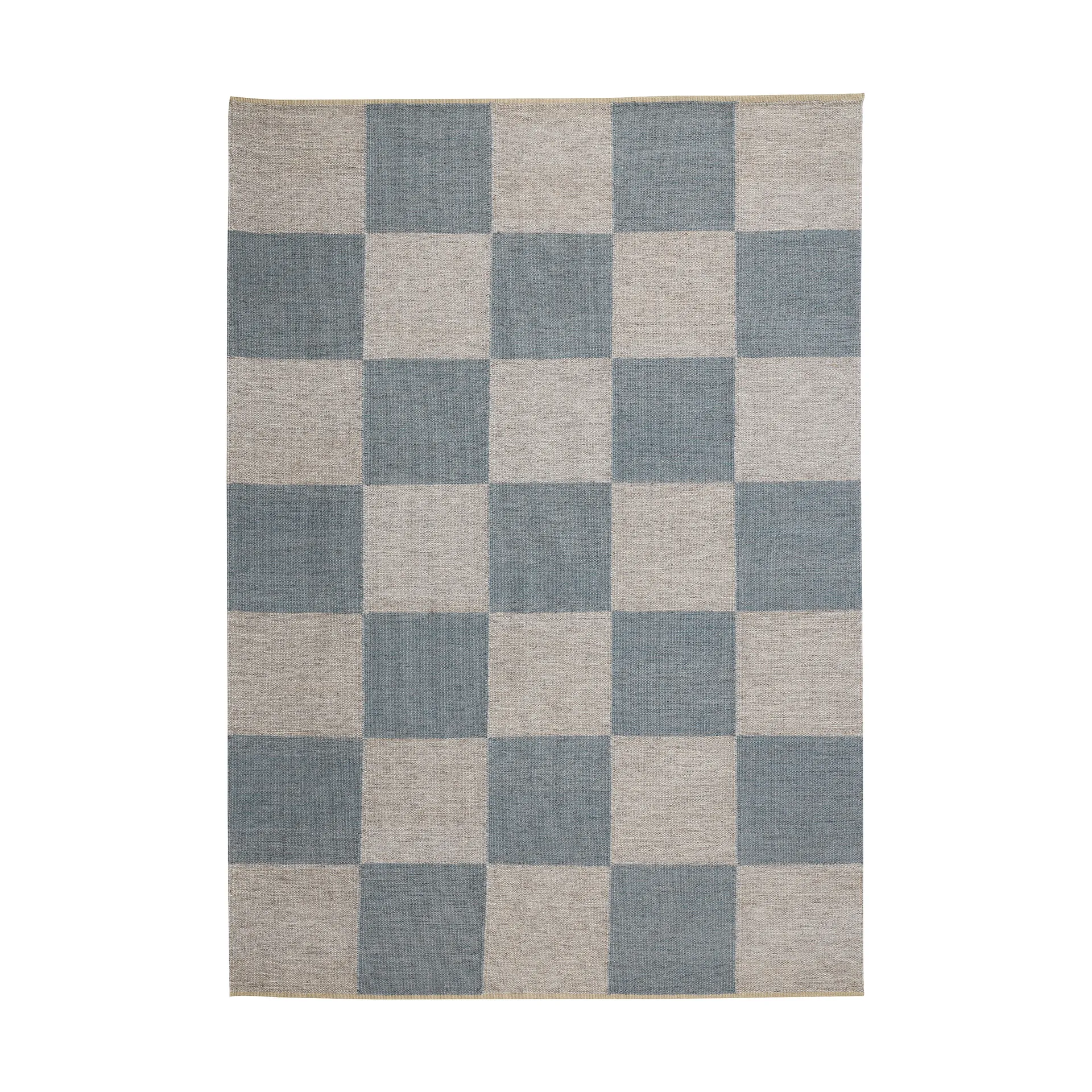 Allium Fox Trott tapete corredor, Azul prateado, 80x250 cm Kateha