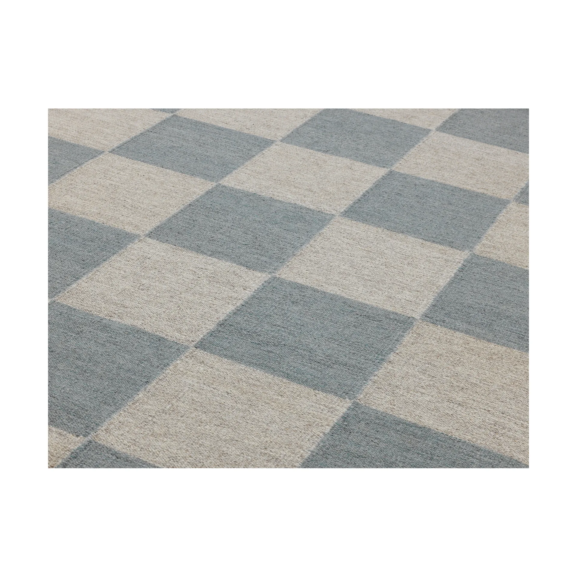 Allium Fox Trott tapete corredor, Azul prateado, 80x250 cm Kateha