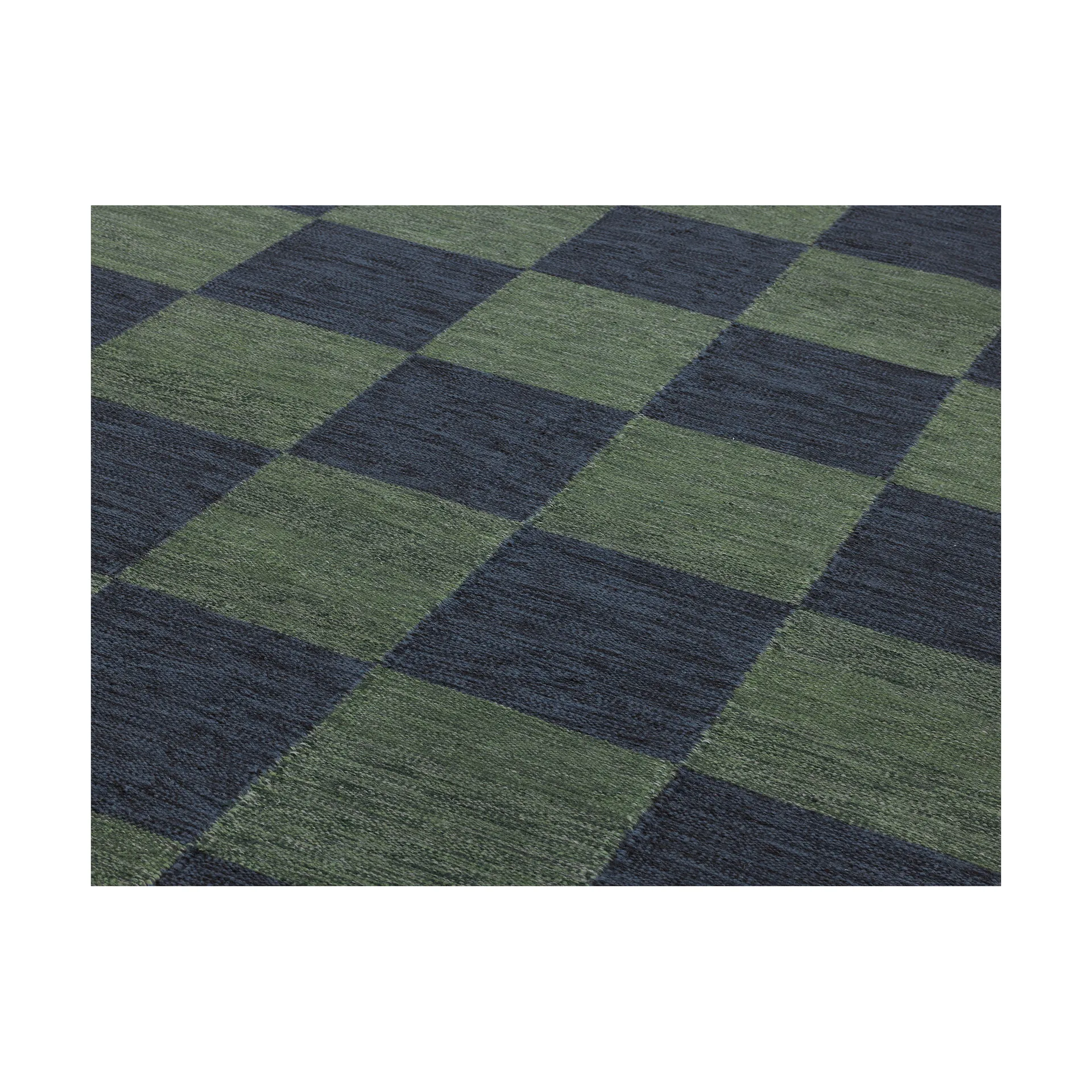 Allium Fox Trott tapete corredor, Verde Escuro, 80x250 cm Kateha