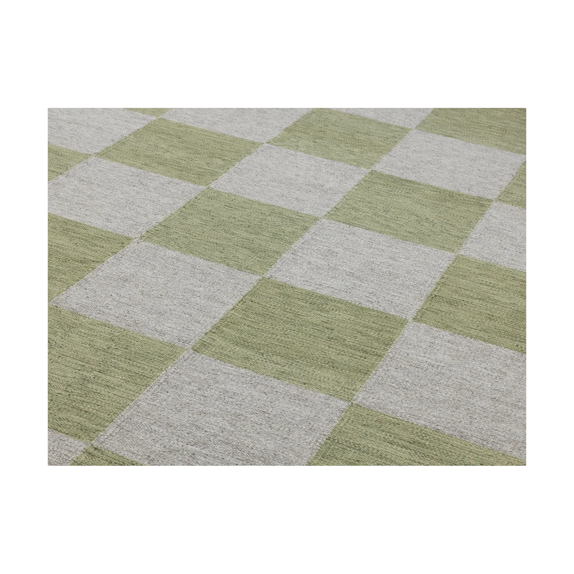 Allium Fox Trott tapete corredor, Verde salgueiro, 80x250 cm Kateha