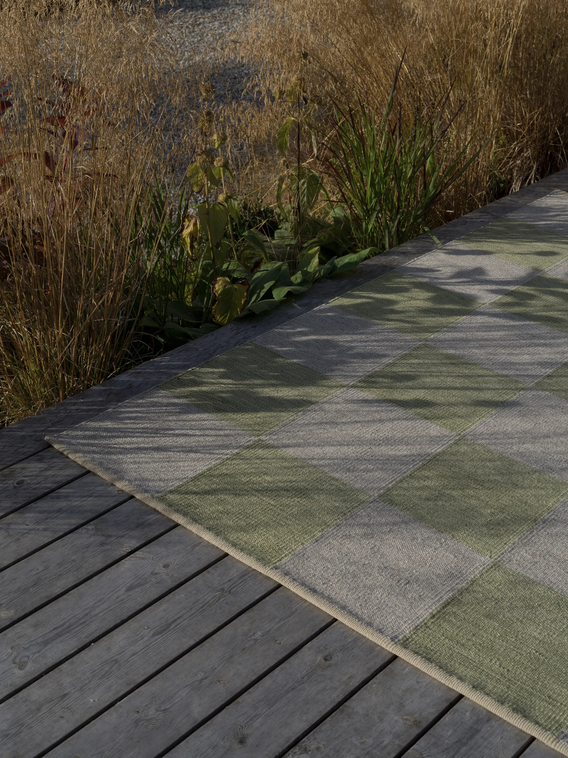 Allium Fox Trott tapete, Verde salgueiro, 170x240 cm Kateha