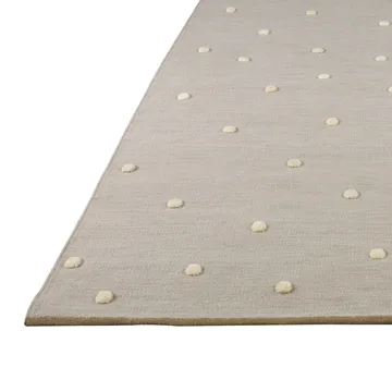 Bula tapete - branco/verde, 170x240 cm  - Kateha