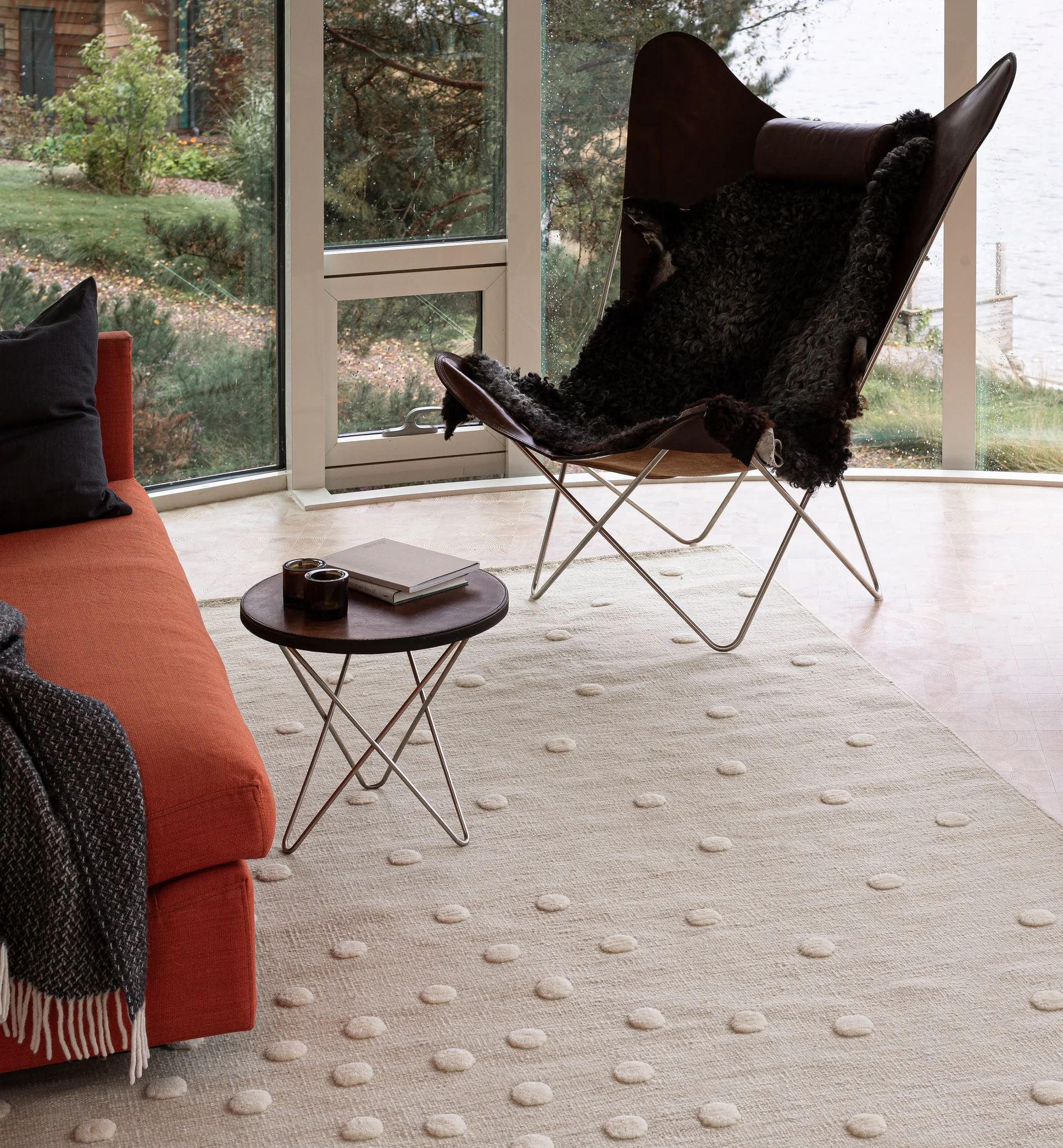 Bula tapete de corredor , Branco, 80x250 cm Kateha