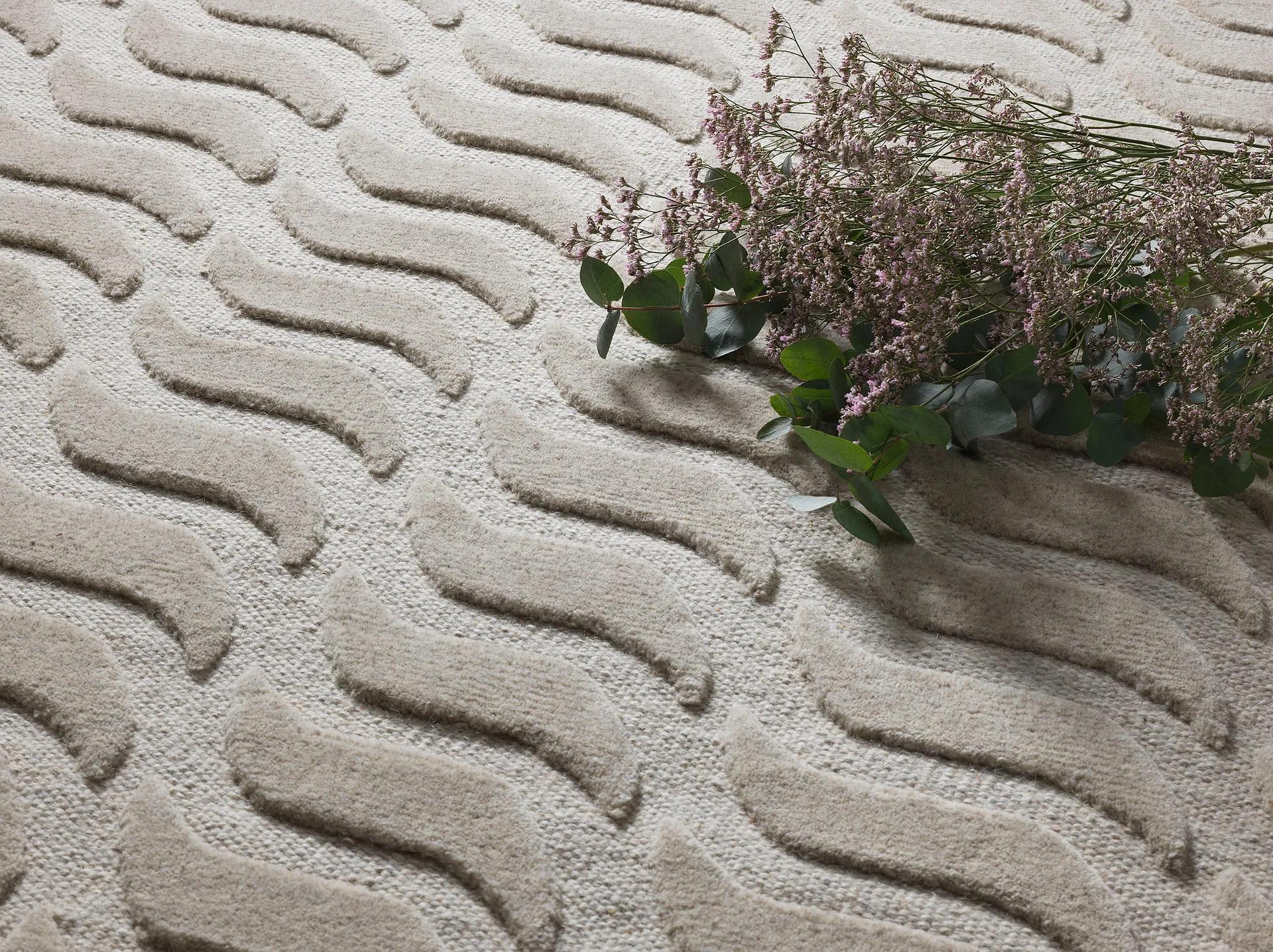 Mimic tapete, Linho, 170x240 cm Kateha