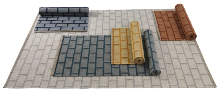 Tapete Brick, Ferrugem, 80x250 cm  Kateha