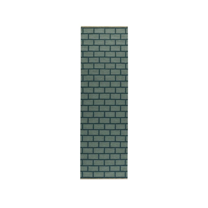 Tapete Brick - verde, 80x250 cm  - Kateha