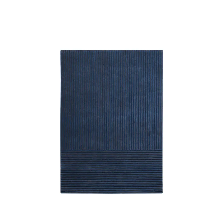 Tapete Dunes Straight - Blue, 170x240 cm - Kateha