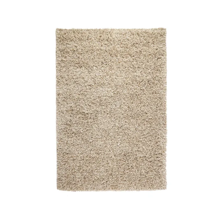 Tapete Shaggy - White/beige, 170x240 cm - Kateha
