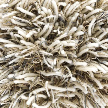 Tapete Shaggy - White/grey, 200x300 cm - Kateha