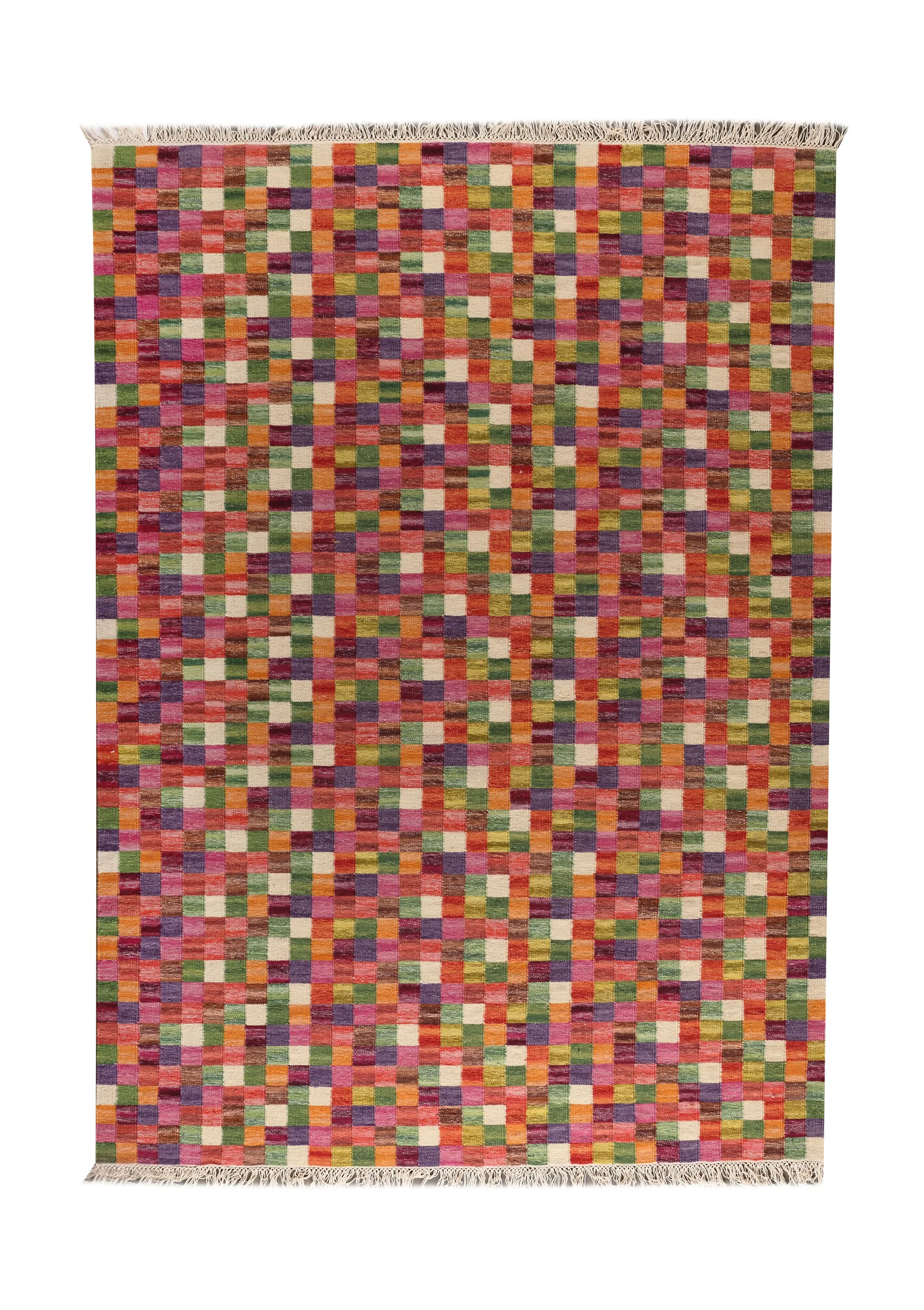 Tapete tecido à mão Small box, multi, 240x170 cm Kateha