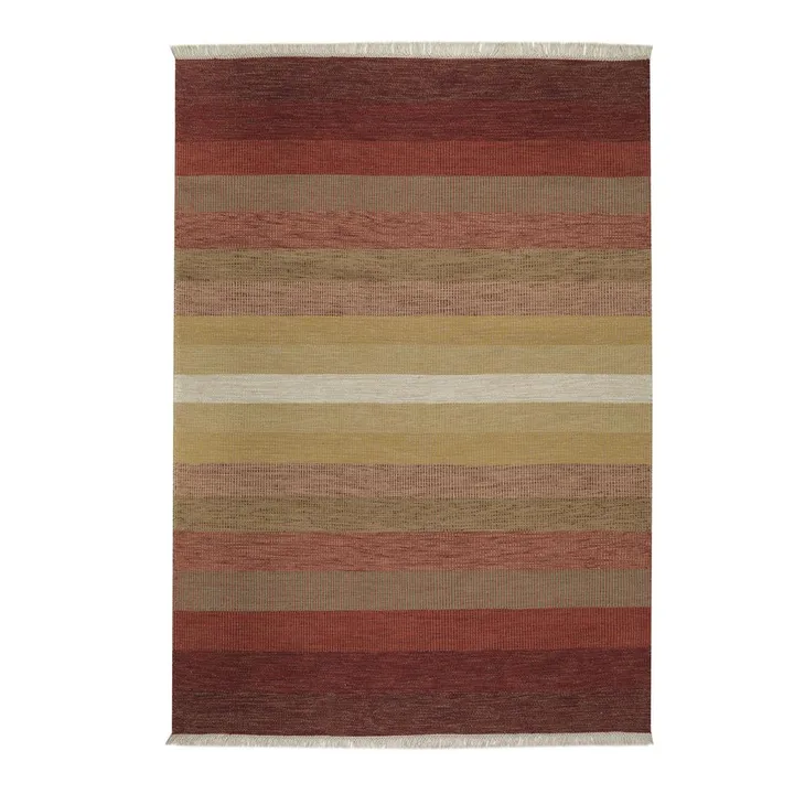 Tapete Tofta Wave 80 x 250 cm - Red - Kateha
