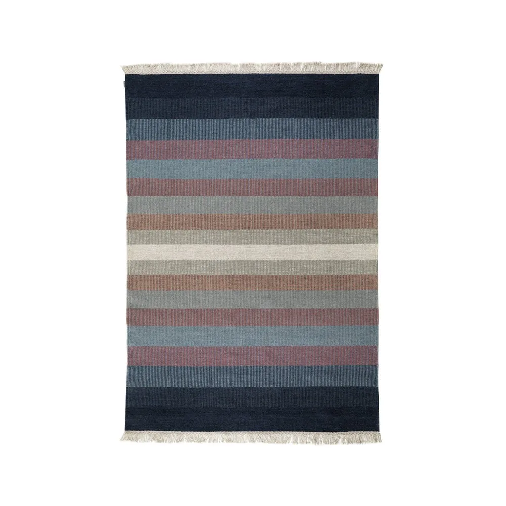 Tapete Tofta Wave, Blue, 170x240 cm Kateha