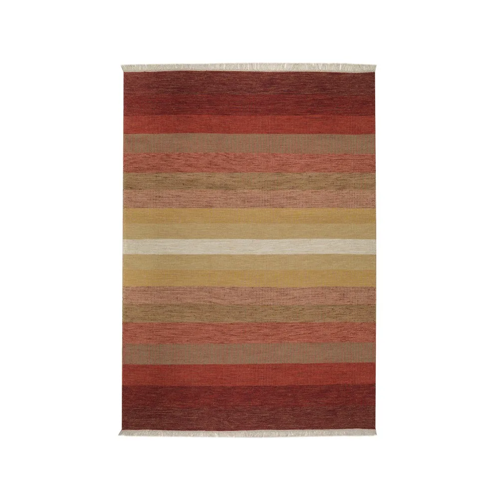 Tapete Tofta Wave, Red, 170x240 cm Kateha