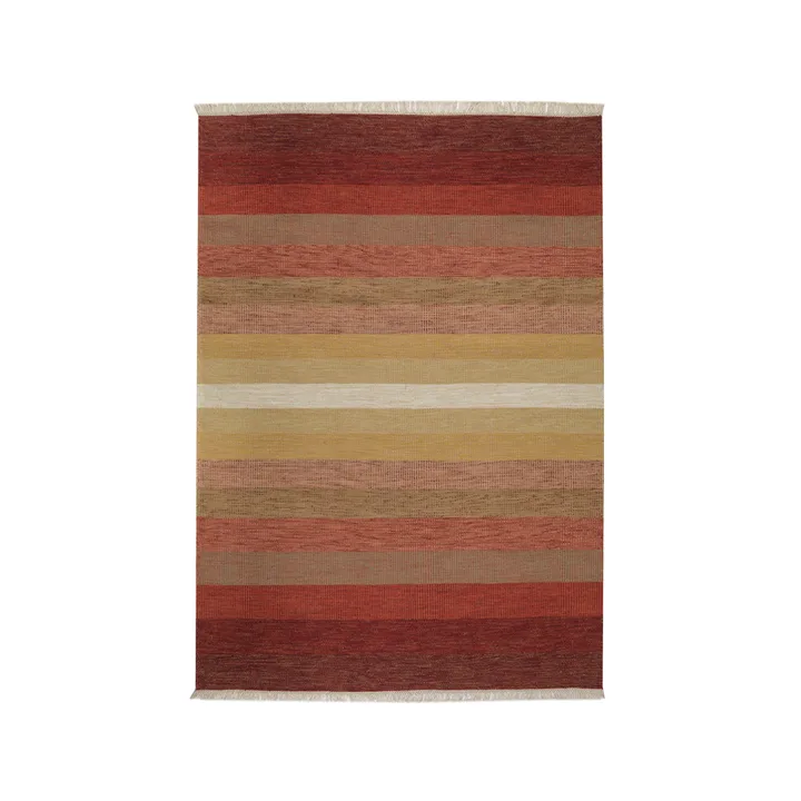 Tapete Tofta Wave - Red, 200x300 cm - Kateha