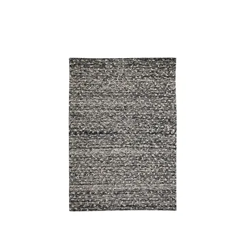 Tapete Woolly - Black/white, 170x240 cm - Kateha