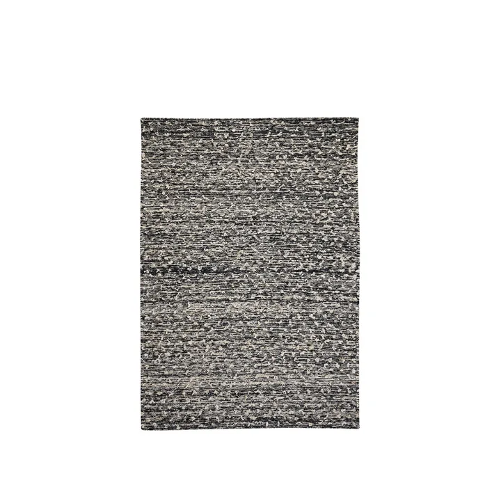 Tapete Woolly - Black/white, 170x240 cm - Kateha