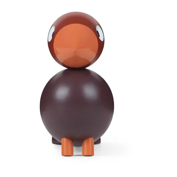 Ave Kay Bojesen Year Bird 2022 Poppy - Vermelho vinho - Kay Bojesen Denmark