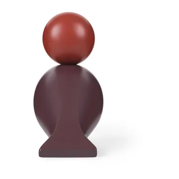 Ave Kay Bojesen Year Bird 2022 Poppy - Vermelho vinho - Kay Bojesen Denmark