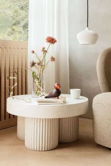 Ave Kay Bojesen Year Bird 2022 Poppy - Vermelho vinho - Kay Bojesen Denmark