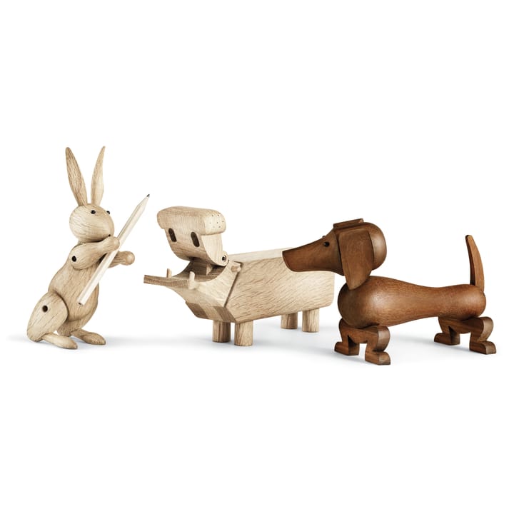 Cão Kay Bojesen  - nogueira - Kay Bojesen Denmark