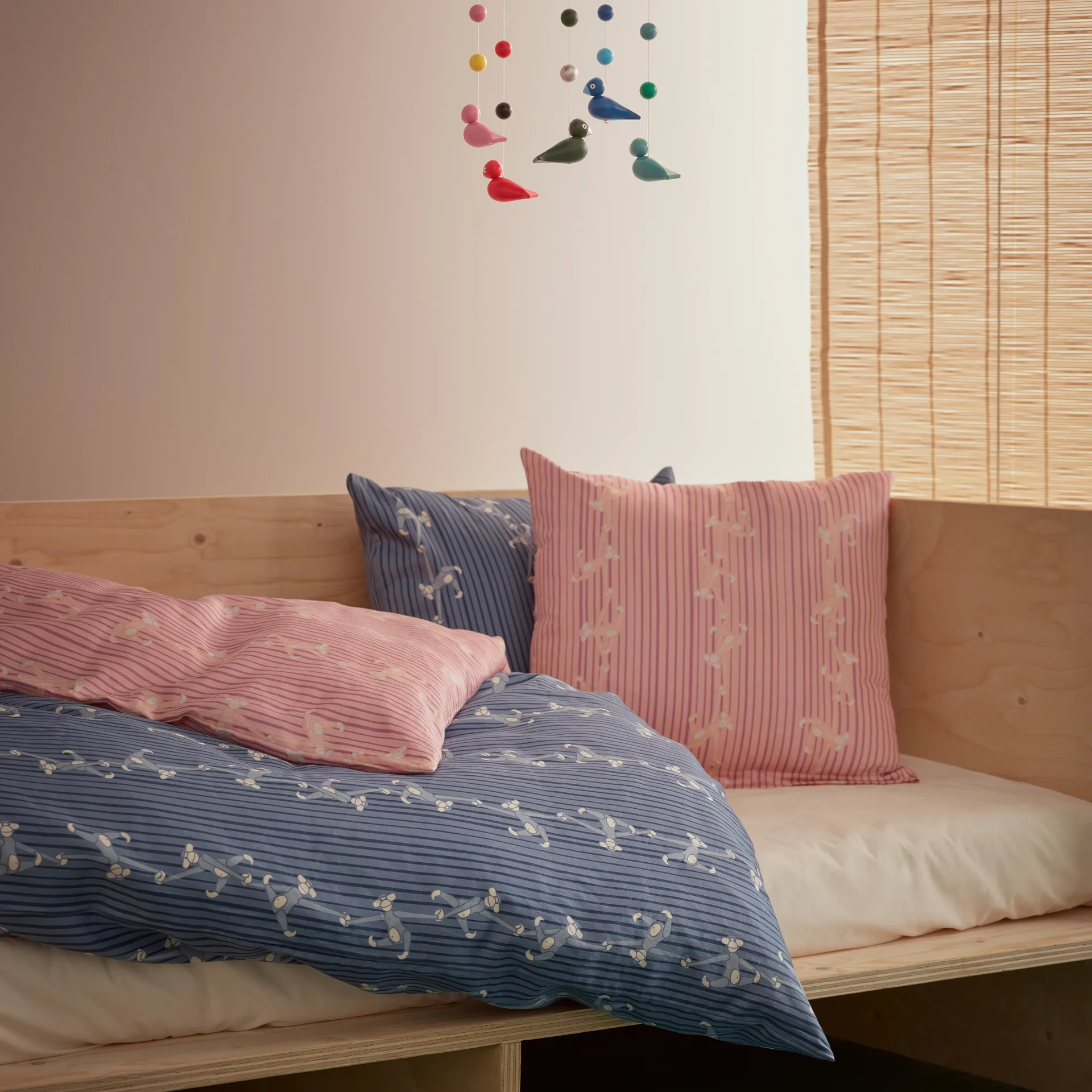 Capas de edredão macaco Kay Bojesen 100x140 cm, azul Kay Bojesen Denmark