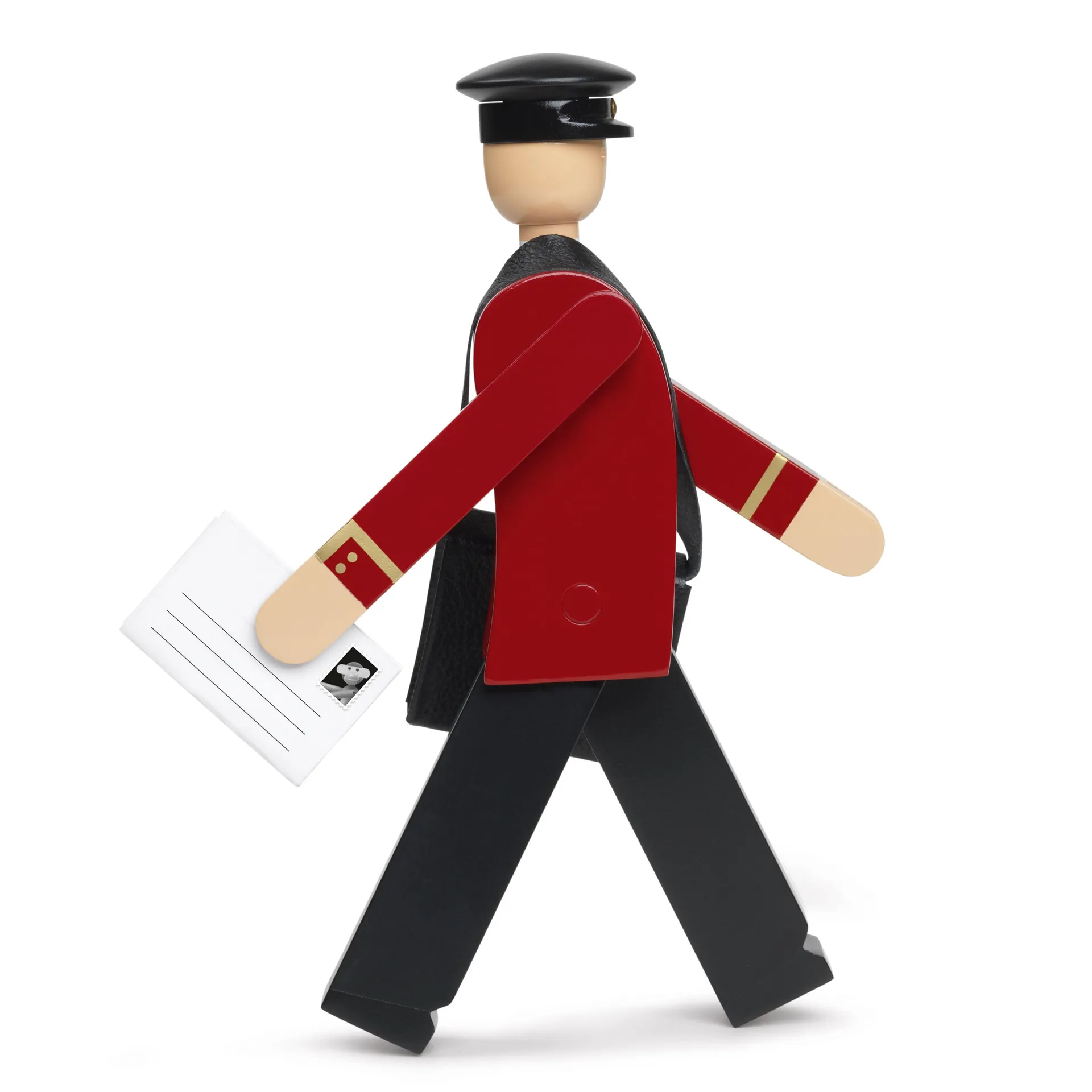 Carteiro Einar Kay Bojesen , vermelho-preto Kay Bojesen Denmark