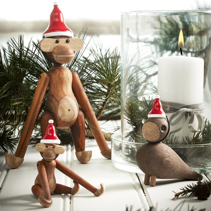 Chapéu de Natal para o macaco mini Kay Bojesen  - vermelho - Kay Bojesen Denmark