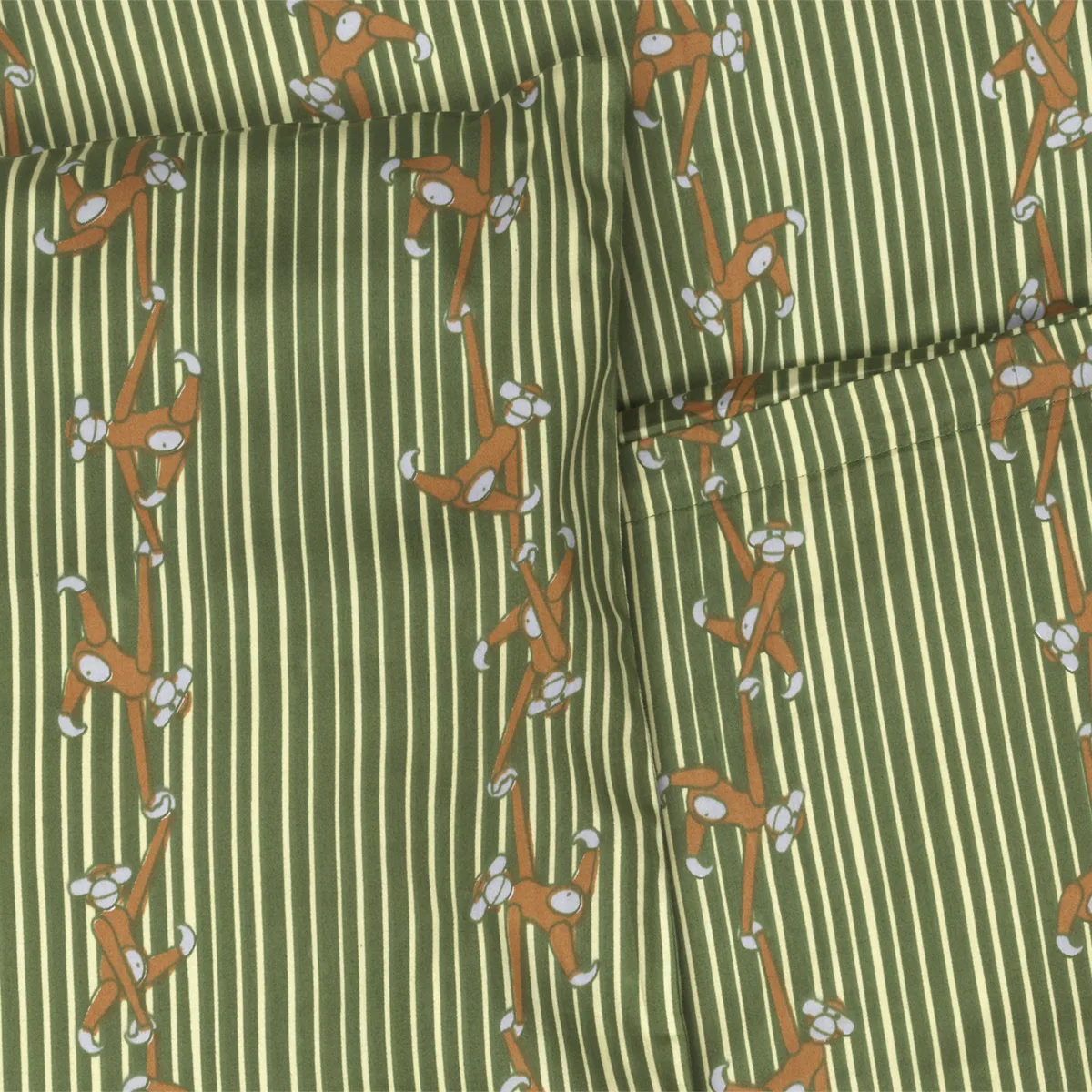 Conjunto de cama macaco Kay Bojesen 70x100 cm, verde Kay Bojesen Denmark