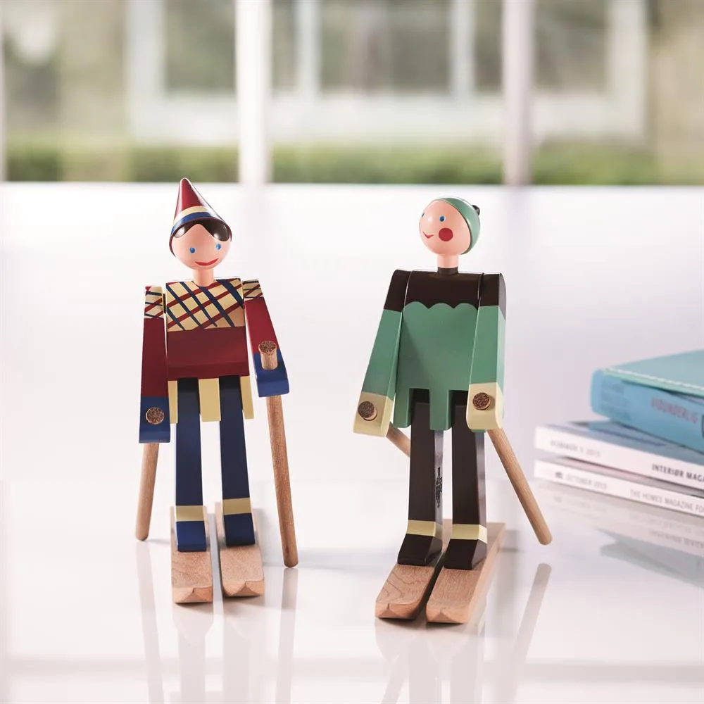 Esquiador Kay Bojesen, Boje (verde) Kay Bojesen Denmark