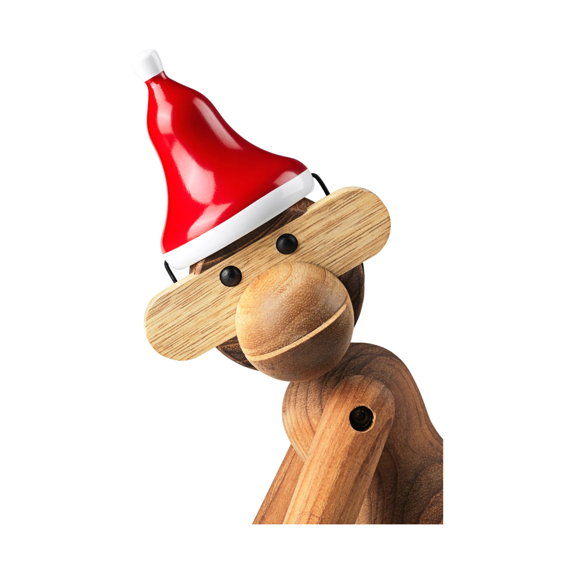 Gorro de Papai Noel para macaco médio Kay Bojesen, Vermelho  Kay Bojesen Denmark