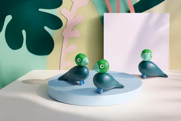 Kaj Bojesen Year Bird 2026 Birk - Verde escuro - Kay Bojesen Denmark