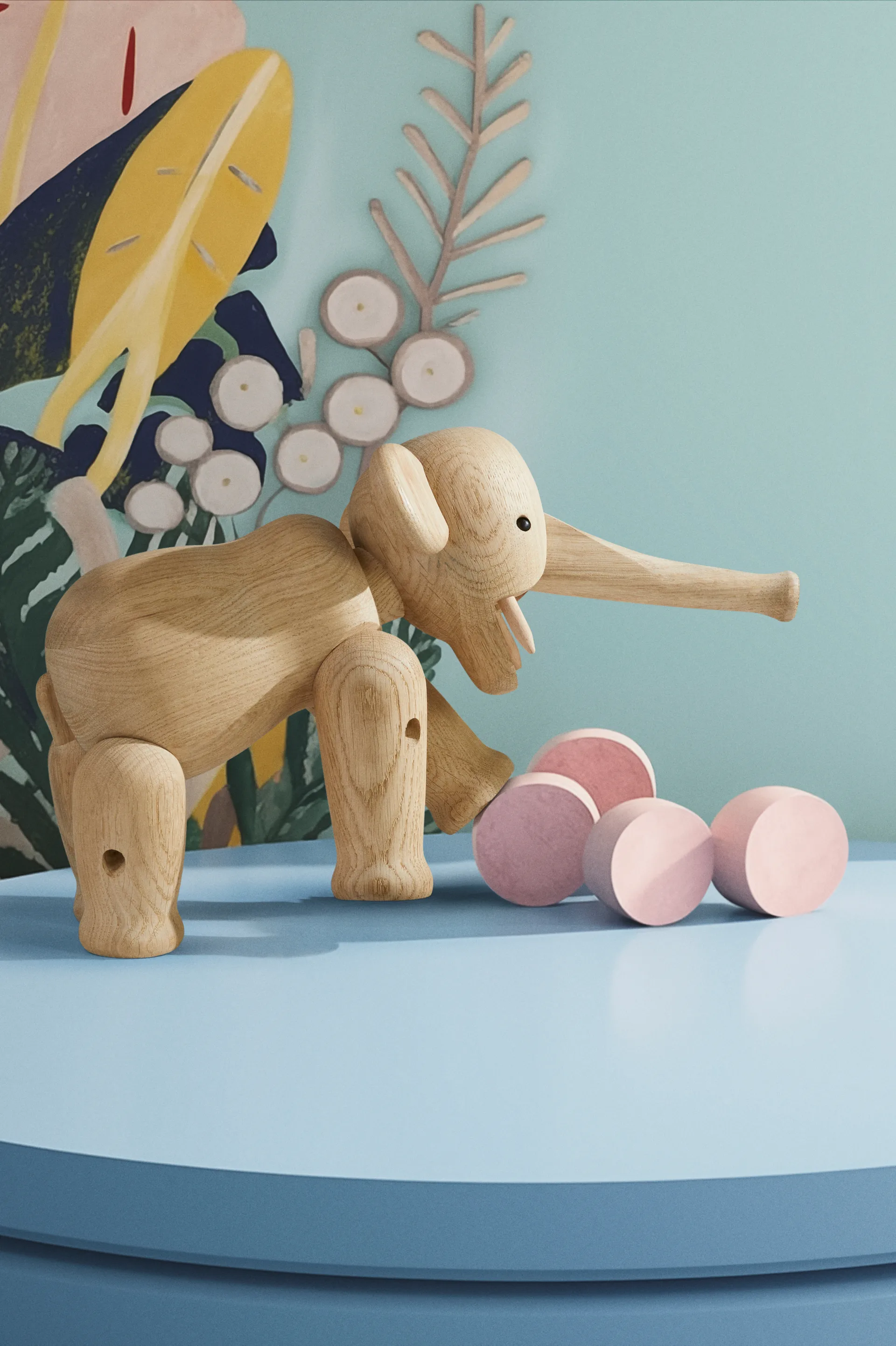 Kay Bojesen elefante grande, Carvalho Kay Bojesen Denmark