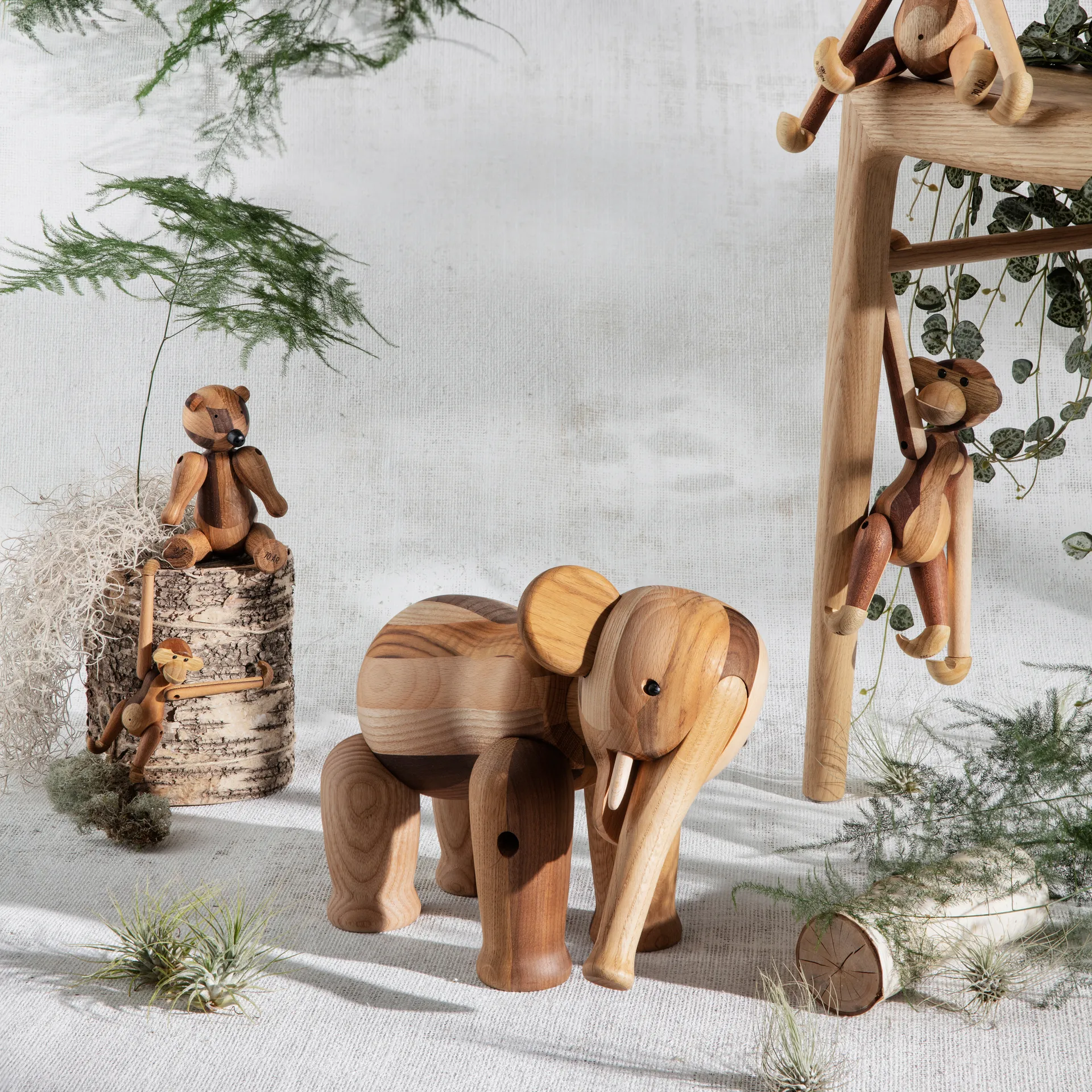 Kay Bojesen elefante grande, Remodelado Kay Bojesen Denmark