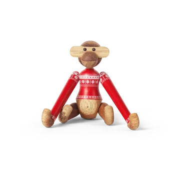 Kay Bojesen macaco mini Christmas Jumper 2024 - Teca-Limba - Kay Bojesen Denmark