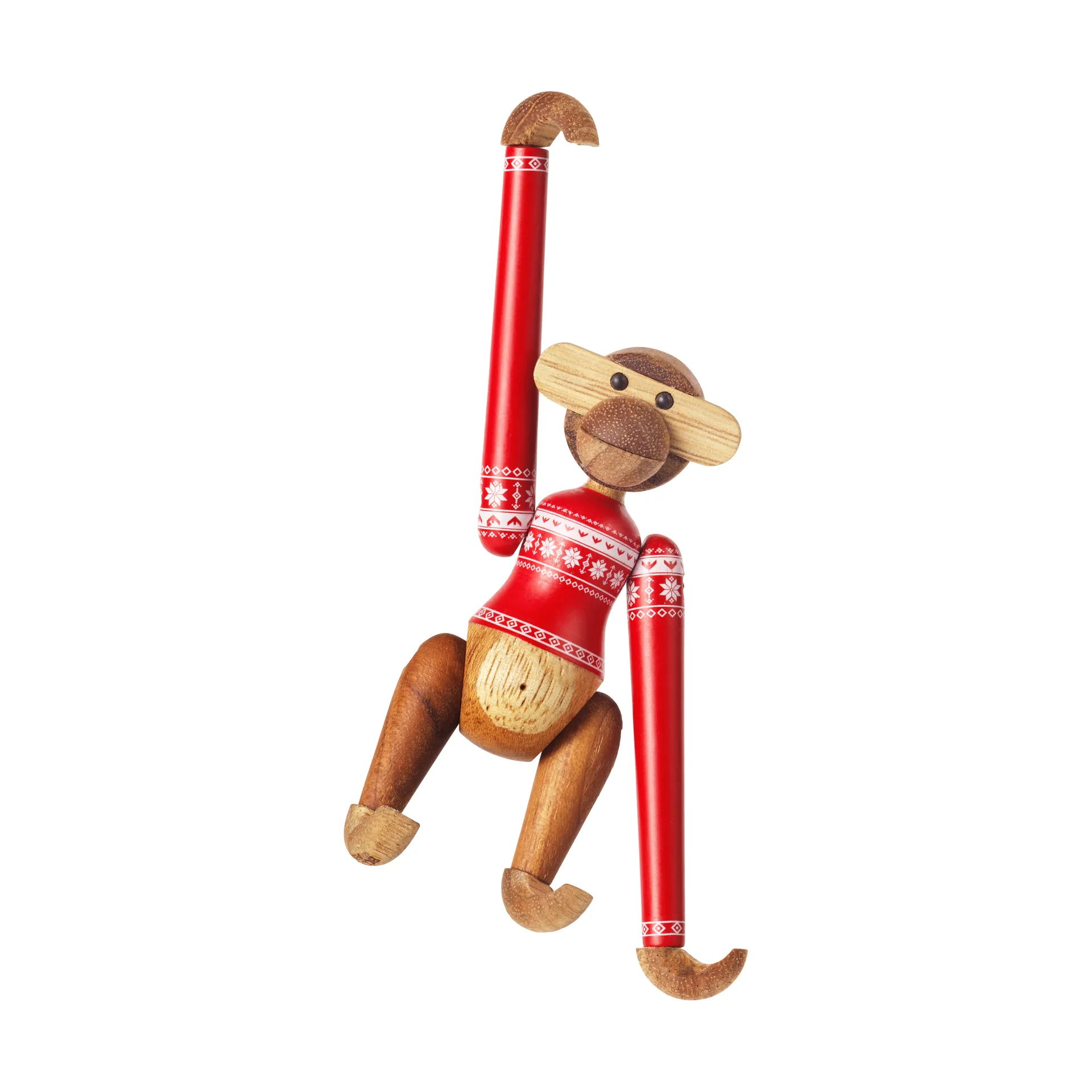 Kay Bojesen macaco mini Christmas Jumper 2024, Teca-Limba Kay Bojesen Denmark