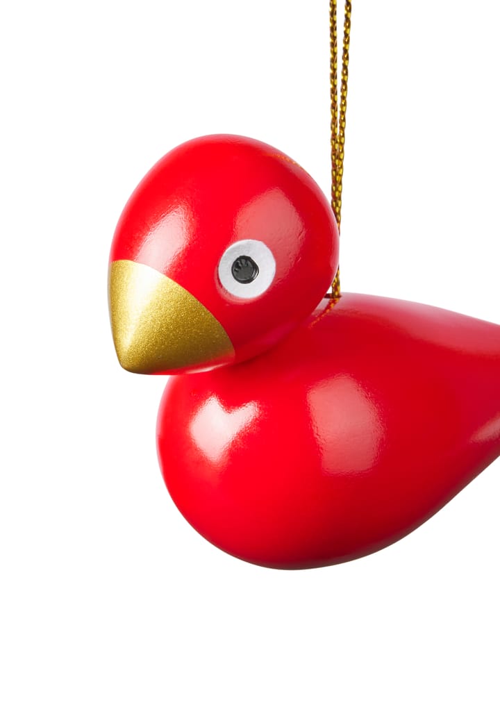Kay Bojesen pendente de Natal com pássaros 2 peças, Vermelho-verde Kay Bojesen Denmark
