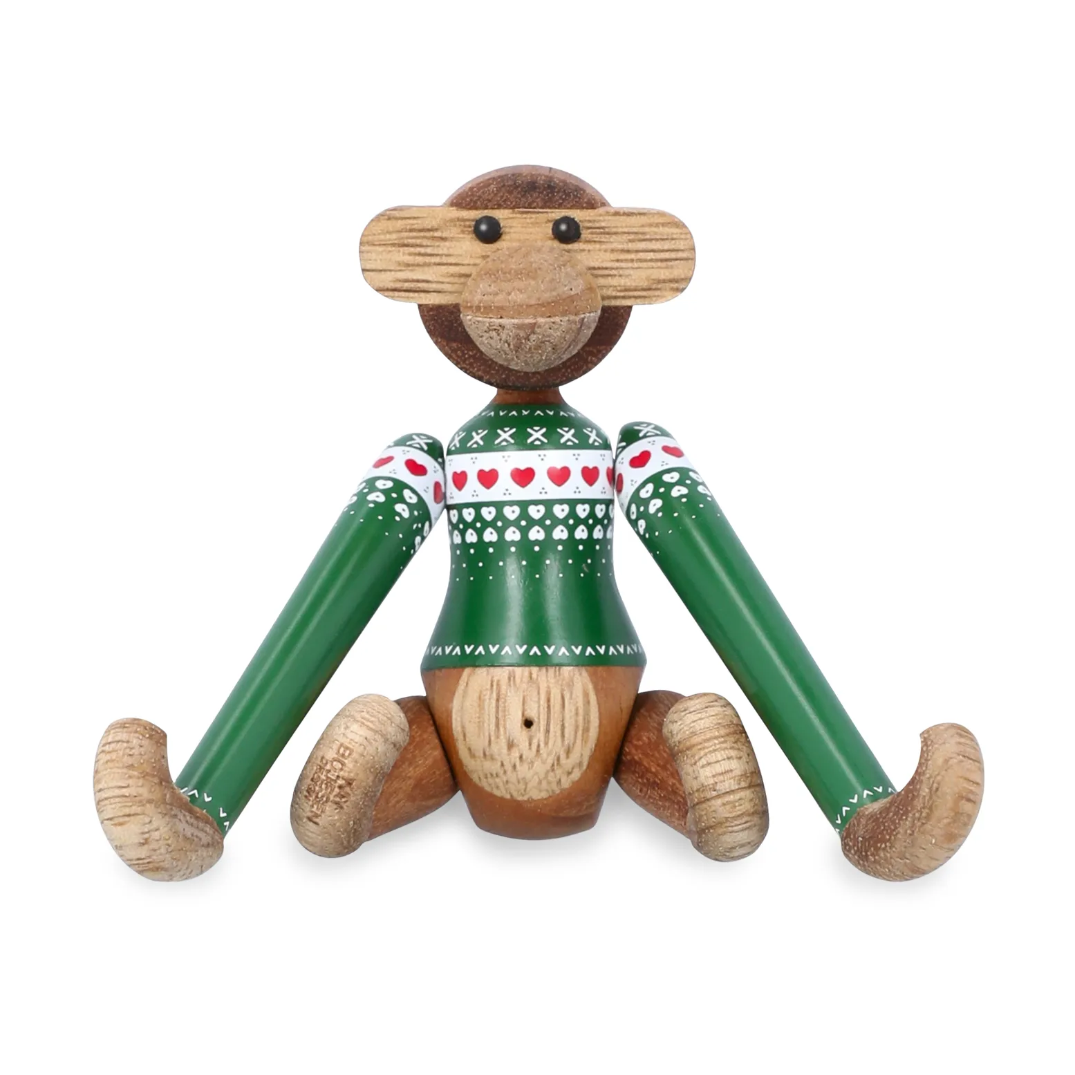 Kay Bojesen sweater miniatura de Natal com macaco, 2025 Kay Bojesen Denmark