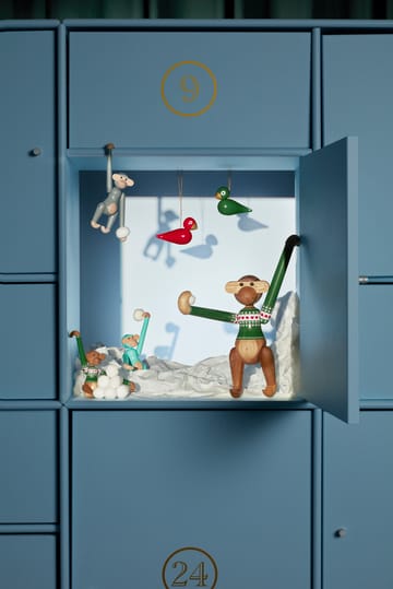 Kay Bojesen sweater miniatura de Natal com macaco - 2025 - Kay Bojesen Denmark
