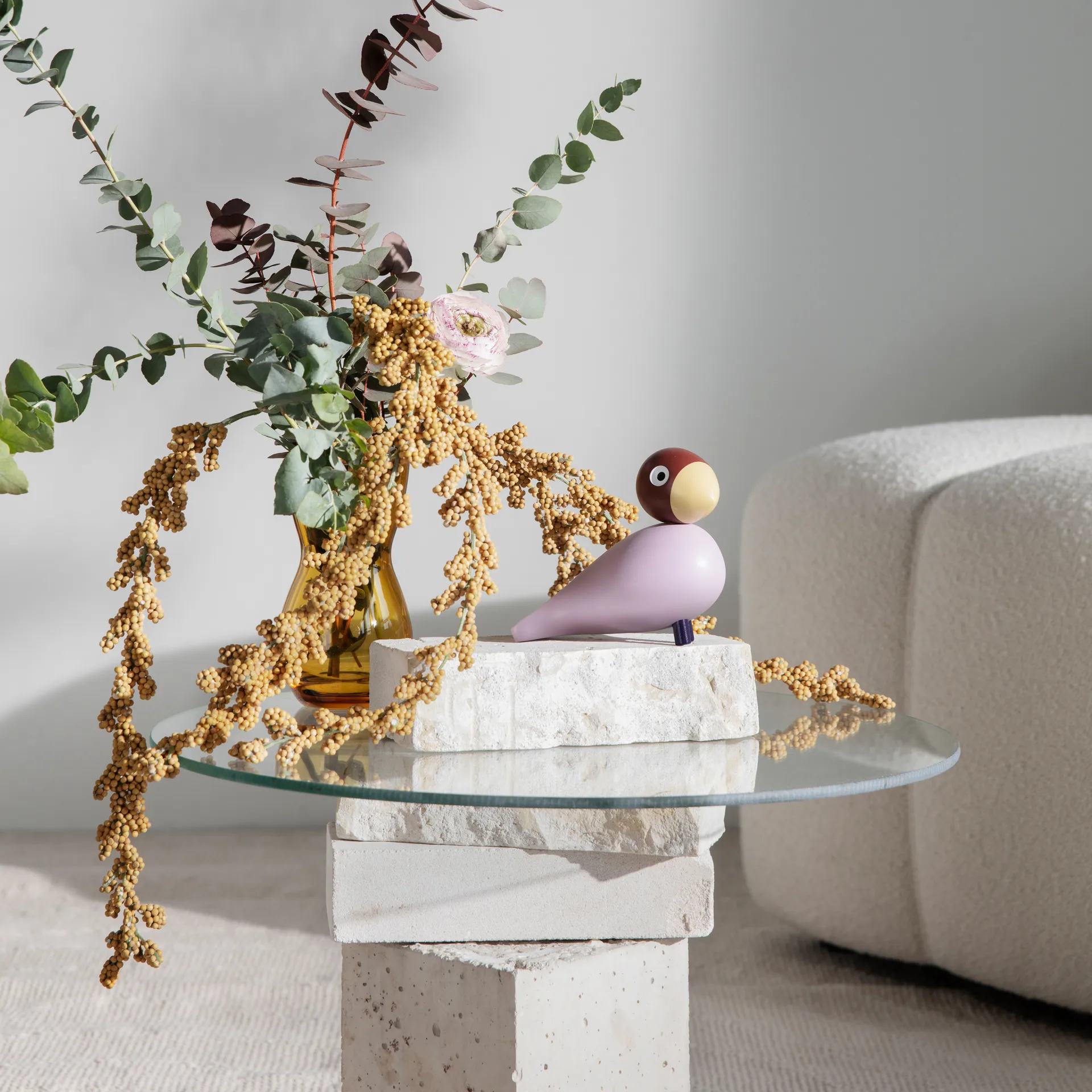 Kay Bojesen Year Bird 2023 songbird Jackie, Lavanda Kay Bojesen Denmark