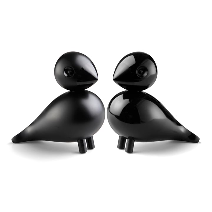 Lovebirds - Preto conjunto de 2 - Kay Bojesen Denmark